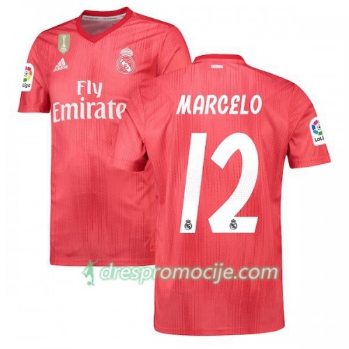 Real Madrid Dres MARCELO 12 Treći 2018/19 Kratkih Rukava Real Madrid Dres MARCELO 12 Treći 2018/19 Kratkih Rukava
